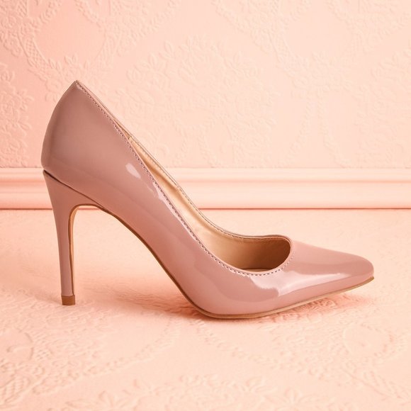Mauve 3.5" heels Boutique 1861 - Picture 2 of 2